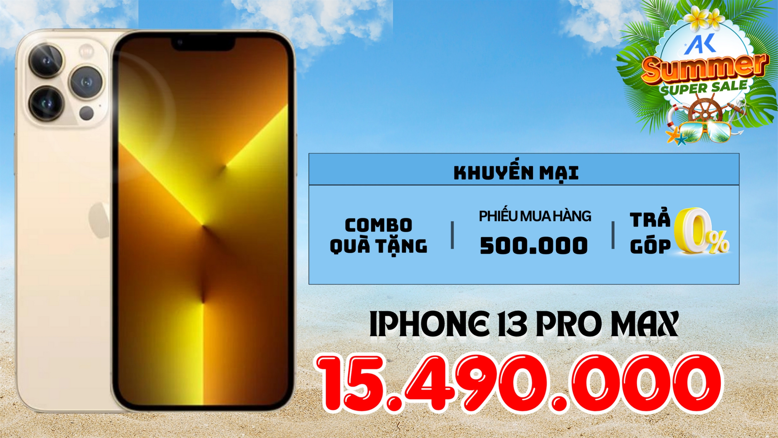 13Prm giá chỉ từ 15.490.000đ