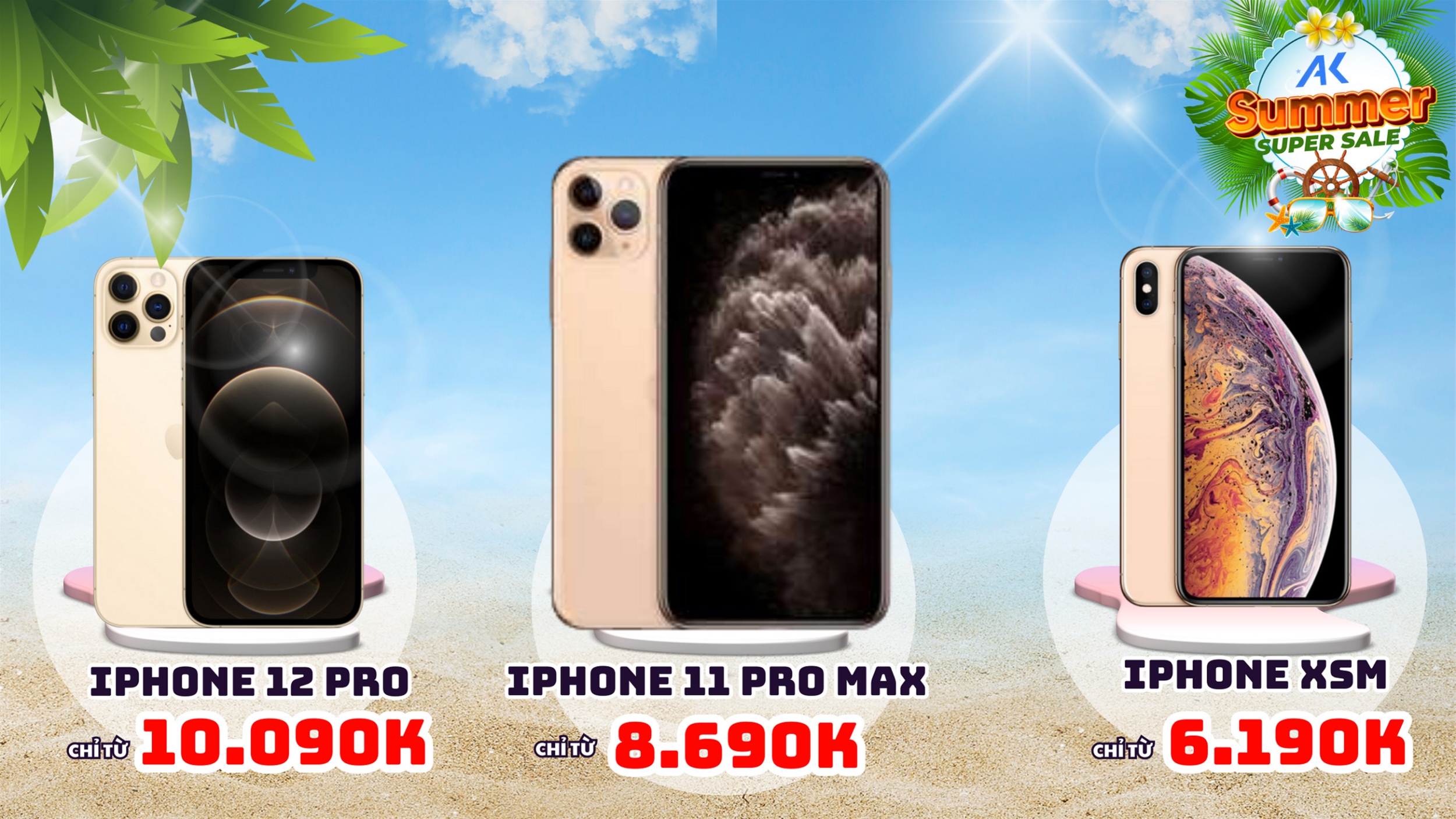 Sale tất cả các dòng iphone